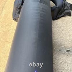 Gemmy Giant-Sized 12ft Short Circuit LED Grimace Pumpkin Reaper Inflatable Works