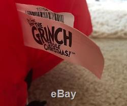 Gemmy Grinch & Max 8 Foot Christmas Airblown Inflatable 2004 in Box Retired