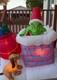 Gemmy Grinch With Max Chimney Animated 6ft Airblown Inflatable Light Up Rareread