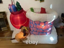 Gemmy Grinch With Max Chimney Animated 6ft Airblown Inflatable Light Up RareREAD Gemmy Grinch With Max Chimney Animated 6ft Airblown Inflatable Light Up RareREAD