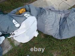 Gemmy Halloween 10' Lighted Animated Cemetery Gateway Scene 2008 Parts Estate