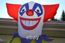 Gemmy Halloween Airblown Inflatable 12ft Kaleidoscope Creepy Circus Clown LED