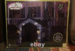 Gemmy Halloween Airblown Inflatable Haunted House Tunnel NEW RARE / READ DESCRPN