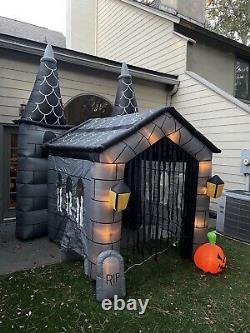 Gemmy Halloween Airblown Inflatable Haunted House Tunnel NEW RARE / READ DESCRPN