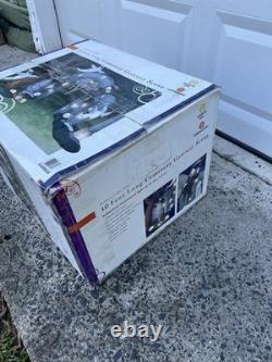 Gemmy Halloween Inflatable 10' Lighted Cemetery Gateway Scene 2008 NEEDS REPAIR