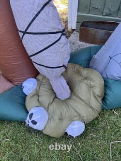Gemmy Halloween Inflatable 10' Lighted Cemetery Gateway Scene 2008 NEEDS REPAIR
