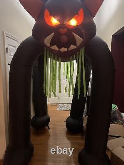 Gemmy Halloween Inflatable Cat Tunnel Airblown