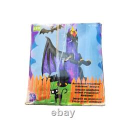 Gemmy Holiday Living Lighted Animatronic Dragon Inflatable Airblown 9ft Tall Gemmy Holiday Living Lighted Animatronic Dragon Inflatable Airblown 9ft Tall