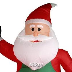 Gemmy Home Accents Christmas 7 ft Santa's Workshop Scene Airblown Inflatable NIB
