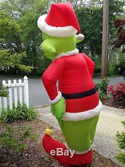 Gemmy How the GRINCH Stole Christmas Giant 8 ft Inflatable Airblown Blow Up