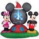 Gemmy Industries Mickey Mouse Clubhouse Christmas Inflatable Fabric 78 In. X 60