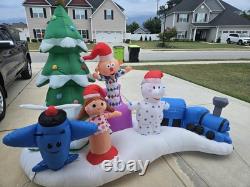Gemmy Inflatable 9 1/2' Rudolph The Red Nosed Reindeer Island of Misfit Toys Gemmy Inflatable 9 1/2' Rudolph The Red Nosed Reindeer Island of Misfit Toys