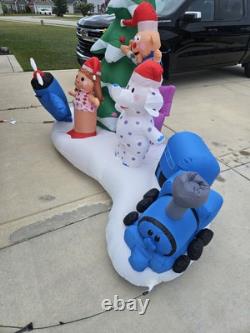 Gemmy Inflatable 9 1/2' Rudolph The Red Nosed Reindeer Island of Misfit Toys Gemmy Inflatable 9 1/2' Rudolph The Red Nosed Reindeer Island of Misfit Toys