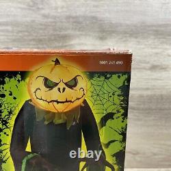 Gemmy LED Pumpkin Reaper Halloween Inflatable 5 ft Creepy Tall Lights Up