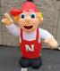 Gemmy Ncaa Nebraska Cornhuskers Number 1 #1 4ft Lil Red Inflatable Air Blown