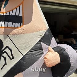 Gemmy Nightmare Before Christmas Mayor Lock Shock Barrel Lighted Inflatable 7ft