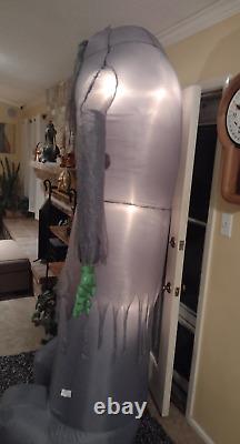 Gemmy ORGE 8 FEET TALL rare YETI INFLATABLE christmas WINTER airblown