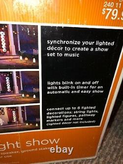 Gemmy Sound And Light Show Bnib Rare Htf