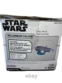 Gemmy Star Wars Millennium Falcon 9ft Christmas Inflatable Disney