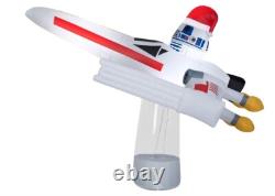 Gemmy Star Wars R2-D2 in X-Wing Fighter Inflatable Yard 7. Ft Decoration