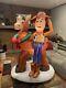 Gemmy Toy Story Christmas Woody And Bullseye Christmas Airblown Inflatable