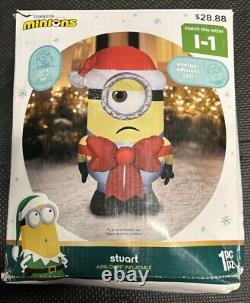 Gemmy Universal Despicable Me 4.5-ft Lighted Minion Stuart Airblown Inflatable