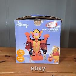 Gemmy Vampire Tigger Blow Up Halloween Disney Airblown Inflatable 7ft 2004