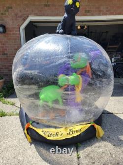 Gemmy Witches Brew Whirlwind Globe Airblown Inflatable, 6 Feet Tall