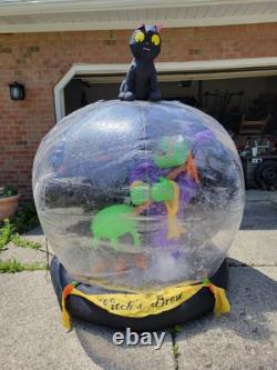 Gemmy Witches Brew Whirlwind Globe Airblown Inflatable, 6 Feet Tall