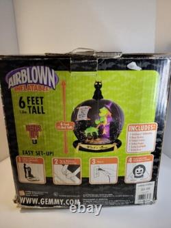 Gemmy Witches Brew Whirlwind Globe Airblown Inflatable, 6 Feet Tall