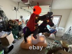 Gemmy airblown Halloween Headless Horseman Gemmy airblown Halloween Headless Horseman