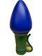 General Foam 28 Giant Blue C-7 Christmas Light Bulb Blow Mold Works