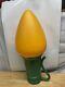 General Foam 28 Giant Yellow C-7 Christmas Light Bulb Blow Mold Works