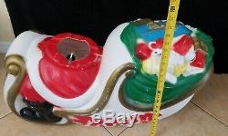 General Foam Blow Mold Santa Claus Sled REPLACEMENT PART Christmas SLEIGH ONLY