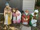General Foam Christmas Nativity 4 Wisemen Kings Blow Mold Molds Usa Joseph