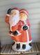 General Foam Corp. Blow Mold Lighted Mr & Mrs Claus Christmas Decor 34 Works