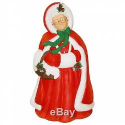 General Foam Mrs Claus Christmas Blow Mold