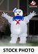 Ghostbusters 8ft Stay Puft Marshmallow Man Inflatable Yard Decoration (used)