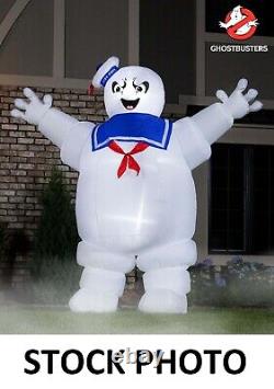 Ghostbusters 8FT Stay Puft Marshmallow Man Inflatable Yard Decoration (Used)