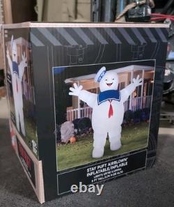Ghostbusters 9 FT Stay Puft Marshmallow Man Airblown Halloween Inflatable Ghostbusters 9 FT Stay Puft Marshmallow Man Airblown Halloween Inflatable