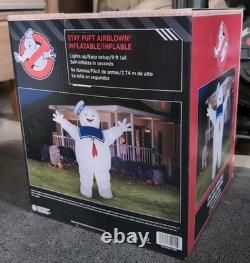 Ghostbusters 9 FT Stay Puft Marshmallow Man Airblown Halloween Inflatable Ghostbusters 9 FT Stay Puft Marshmallow Man Airblown Halloween Inflatable