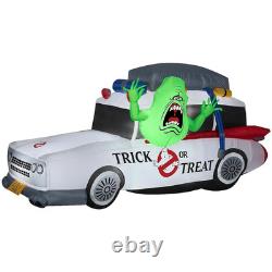 Ghostbusters Inflatable Ecto-1 Car 44 Slime Halloween Outdoor Decoration