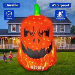 Giant 12Ft Premium Halloween Inflatable Pumpkin Decorations Outdoor Holiday