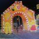 Giant 15 Ft Xmas Gingerbread House Inflatable