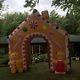 Giant 15 Ft Xmas Gingerbread House Inflatable