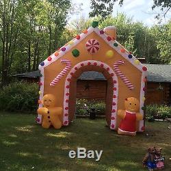 Giant 15 Ft Xmas GingerBread house Inflatable