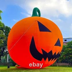 Giant 26Ft Halloween Inflatable Pumpkin Light Decorations with 750w Blower