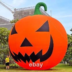 Giant 26Ft Halloween Inflatable Pumpkin Light Decorations with 750w Blower