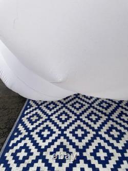 Giant Frosty The Snowman 18 Foot Inflatable With 2 Kaleidoscope Light & Led