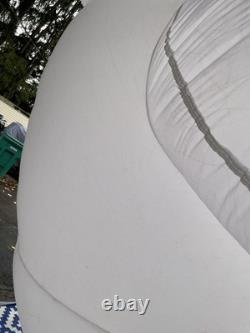 Giant Frosty The Snowman 18 Foot Inflatable With 2 Kaleidoscope Light & Led